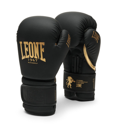Boxerské rukavice BLACK&GOLD od Leone1947
